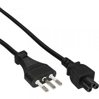 InLine Netzkabel für Notebook (2 m), Stromkabel