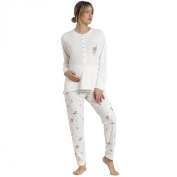 Müttern‑Pyjama Bambi – Disney Langarm‑Set „Du bist so geliebt“