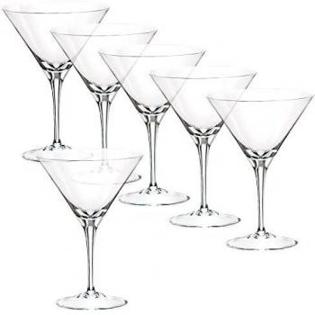 Bergner Set 6 Copas Cóctel 35cl Cristal Colección Barware