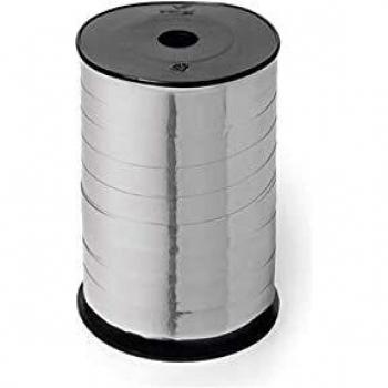 NASTRO ROCCHETTA ARGENTO LISCIO - 9MMX250MT (Cod. 003786-04)