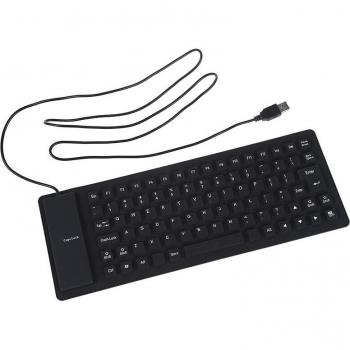 Faltbare Silent USB Tastatur