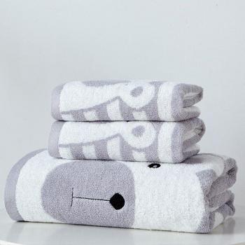Serviette de bain douce ours en microfibre