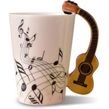 Musical Notes Coffee Cup
