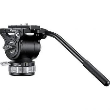Leofoto Fluid Videokopf BV-15 Silber