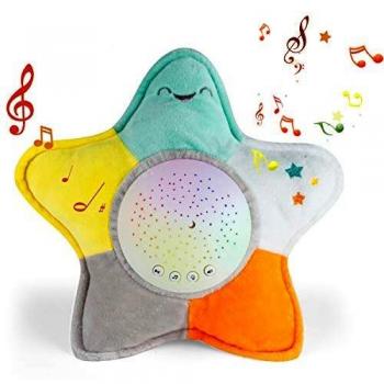 Succiacchiotti per dormire e aiuto al sonno Bambino, con luce notturna a proiezione stellare