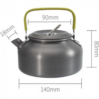 Hervidor de agua para acampada 0.8L P7Ding