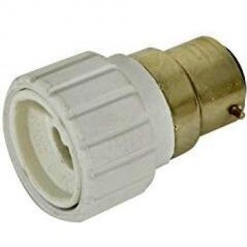 Bayonet to GU10 Lamp Socket Converter