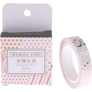 Cinta Decorativa Washi Rosa 1 Uds