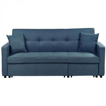Canapé Convertible Glomma 3 Places Bleu