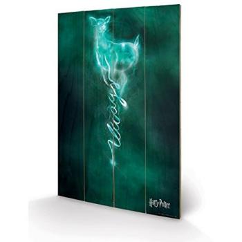 Impression Sur Bois Harry Potter - 40x59 - Doe Patronus