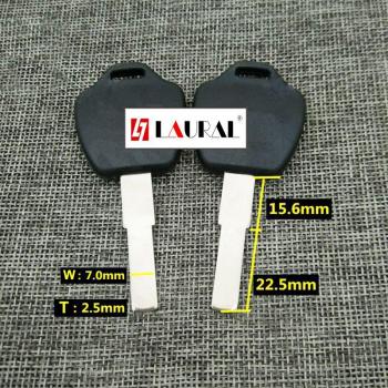 Locksmith Supply: Electric Motorbike Door Key Blank Set – Blue, 20 pcs