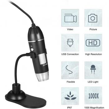 Digital Zoom Microscope with Stand