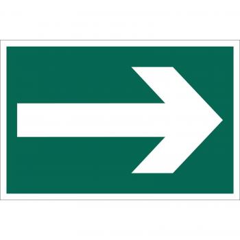 Draper Arrow Sign 300mm 200mm Standard
