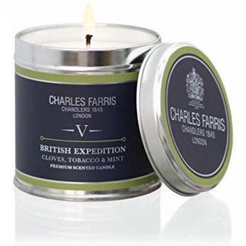 Charles Farris Home Scented Candle Tin – British Expedition