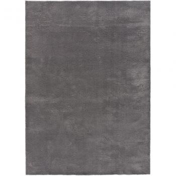 Tapis intérieur lavable uni anthracite 120x170 cm