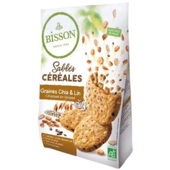 Sablés Céréales avec Graines de Chia et Lin