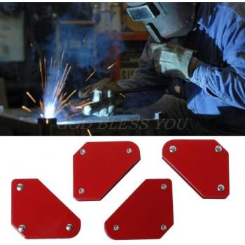 4pcs 9LB Mini Triangle Magnetic Welding Holder