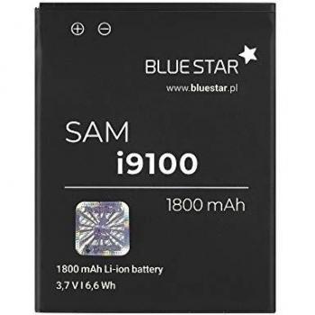 Blue Star Premium - Batteria per Samsung Galaxy S2 - Li-Ion 1800 mAh