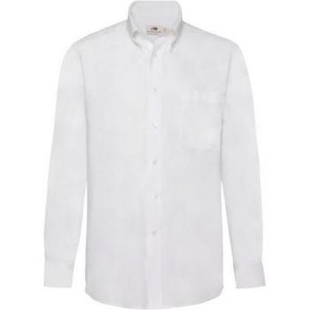 Camicia a Manica Lunga Oxford Fruit Of The Loom per Uomo