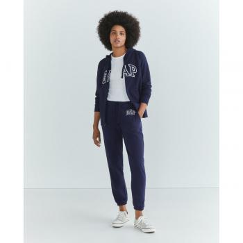 Pantaloni sport GAP albastru închis pentru femei