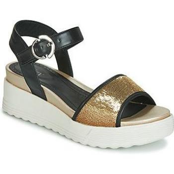 Sandales Stonefly PARKY 3 NAPPA/PAILETTES Noir