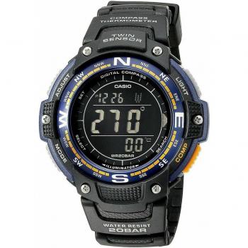 Reloj Casio SGW‑100 Hombre Negro de 48 mm