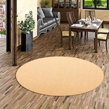Snapstyle Sisal Naturteppich Rund, Höhe: 6 mm