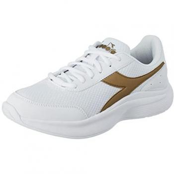 Diadora Eagle 6 Damen Sport-Schuhe Weiß-Gold - 40