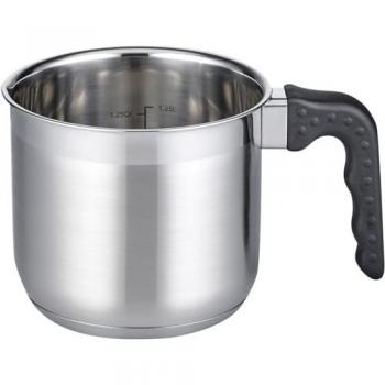 Kochtopf TURMALIN – Milchtopf Ø14 cm, 18/10 Edelstahl