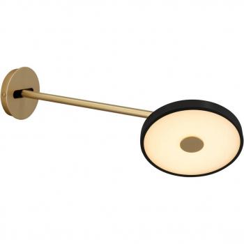 Black Asteria Long LED Wall Lamp 42cm – Power Cable Included