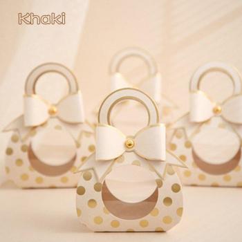 Coffret à douceurs en papier, 5 unités, avec fenêtre