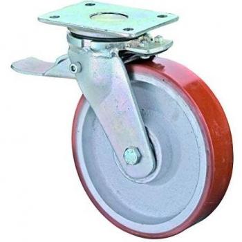 BS-Rollen Lenkrolle Platte 255x200mm RR120.C10.401 mit Feststeller, Herstellerbestellnummer: 3000275952