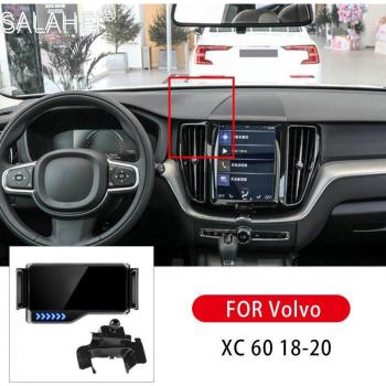 Soporte de móvil para automóvil, accesorio de ventilación, 360 grados, fijo, para Volvo XC60 2016-2020