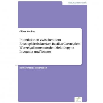 Interaktionen zwischen dem Rhizosphärebakterium Bacillus Cereus, dem Wurzelgallennematoden Meloidogyne Incognita und Tomate
