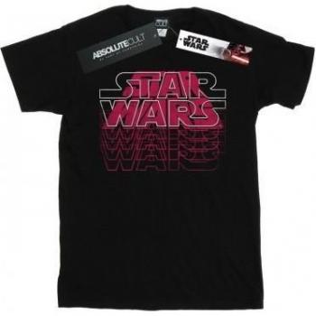 Star Wars Chic – Maglia Bambina in Cotone con Logo Mix