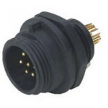 Deltron Connectors DELKSP1312/P3 DIN connector Plug, mount