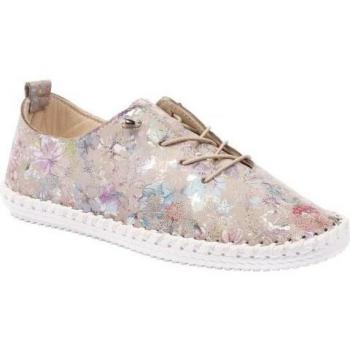 Zapatillas de lona floral Exbury para señoras Lunar