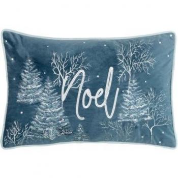 Coussin décoratif brodé Animaux arctiques
