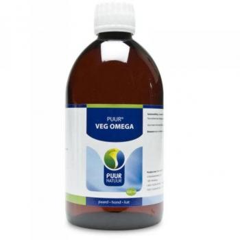 Puur Veg Omega voor hond, kat en paard - 3 x 500 ml