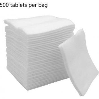 500pcs Disposable Makeup Removal Cotton Pads