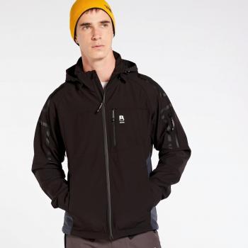 Giacca Boriken Daryl Softshell Montagna Uomo XL Nero