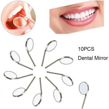 Juego de Herramientas Dentales de Acero Inoxidable - 10 Piezas