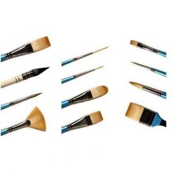 Daler Rowney Aquafine AF55 1.5” Short Flat Watercolour Brush