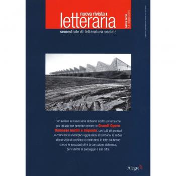 Nuova rivista letteraria (2015). Vol. 1: Grandi opere dannose inutili e imposte.