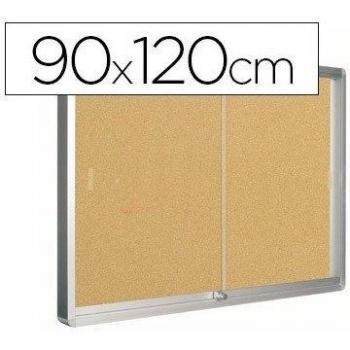 Vitrina De Anuncios Q-Connect Marco De Aluminio 900 X 1200 Mm