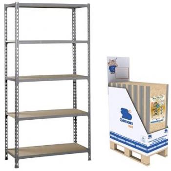 Palet Minipromobox 12 Madera Click 5/400 Gris