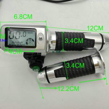 Digitaler Tachometer mit Gassteuerung