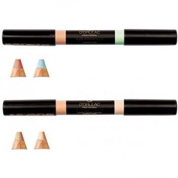 Corrector D'Orleac Dúo Nº 1 (Naranja-Verde)