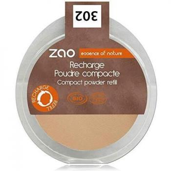 Zao Make Up Recarga Pó Compacto 302 Bege Rosa (9g)