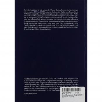 Ernst Fuhrmann: Fotoregisseur: Die Pflanzenfotografien des Auriga-Archivs- Zivilisationskritische Tendenzen in der Fotografie der Neuen Sachlichkeit